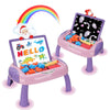 1 2 3 Year Old Girl Birthday Gift, Toddlers Toys With Magnetic Letters, Double Sided Doodle Board And Learning Toys For 1-3 Year