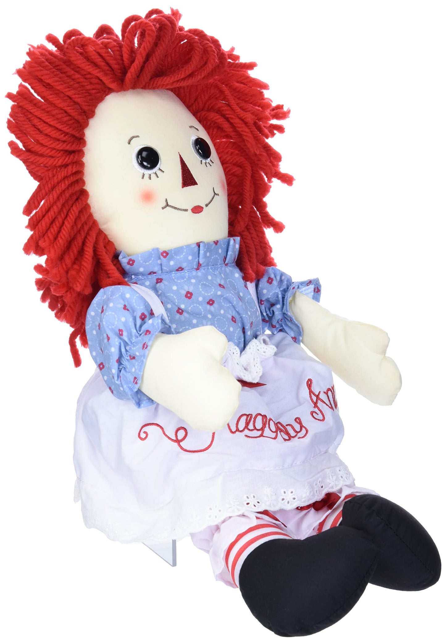 Aurora® Timeless Raggedy Ann & Andy Classic Stuffed Animals - Multicolor, Large 16 Inches - Cherished Memories & Lasting Play