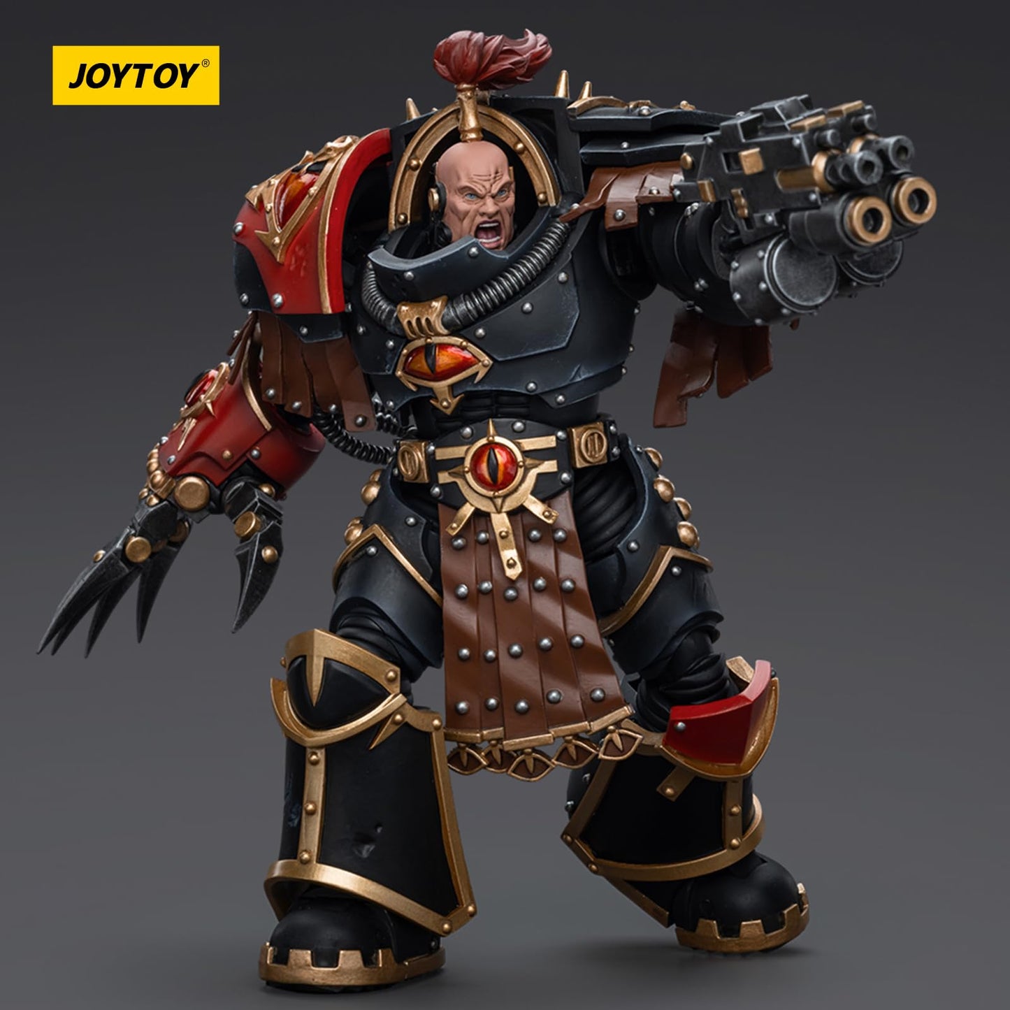 Joytoy Warhammer 40K Horus Heresy, Sons Of Horus Ezekyle Abaddon First Captain Of The Xvlth Legion 1/18 Action Figure Model