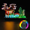 Brickbling Led Light Compatible With Lego Tranquil Garden 10315 Building Set (Model Not Included), Remote Control Version Lighting Compatible With Lego Zen Garden