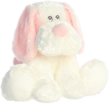 Aurora® Dafney™ Baby Stuffed Animal - Soft Pink Cuddly Toy, 9 Inches, Polyester, Model 20590