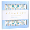 Ws Game Company Scrabble Bianco Edition With Rotating Wooden Game Board