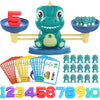 Kaodezhu Dinosaur Math Balance Toys - Montessori Toys For 3 Years Old Kids, Learning And Educational Toys For Boys And Girls - B