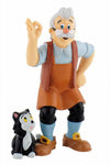 Bullyland Gepetto Action Figure - Wooden, Multi-Color, Model 12398