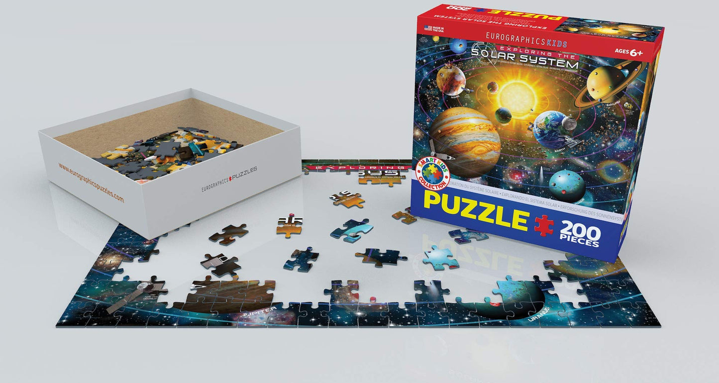 Exploring The Solar System 200-Piece Puzzle