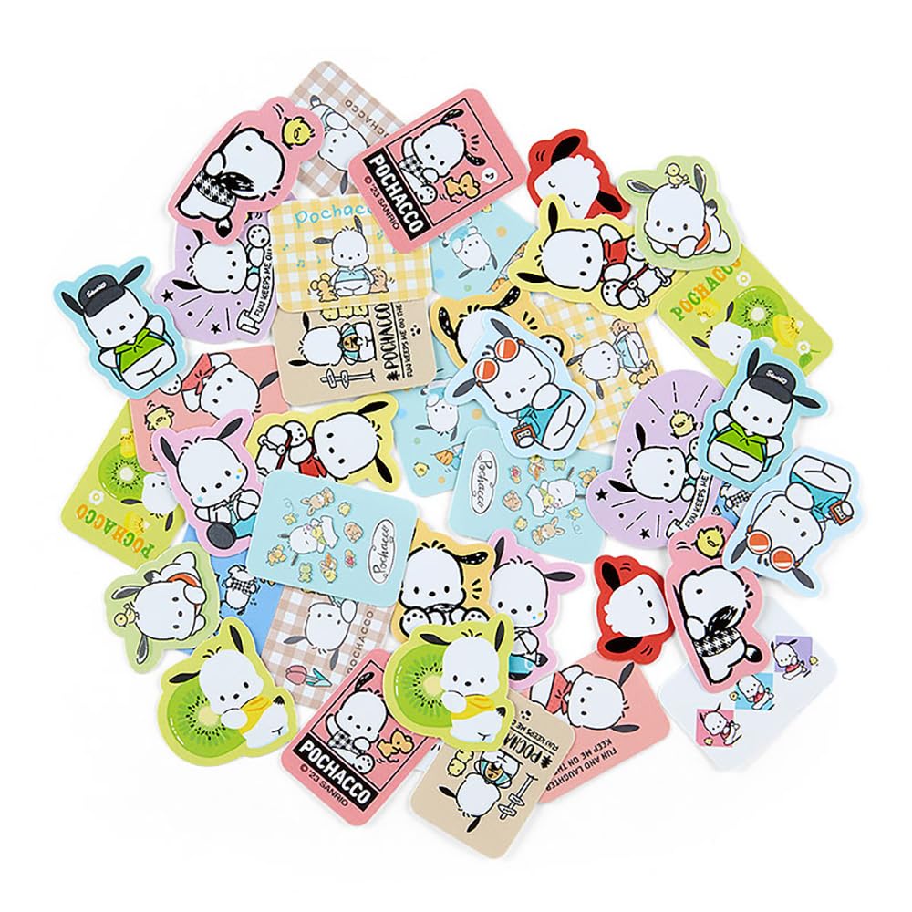 Sanrio 401331 Pochacco Seal & Case Set