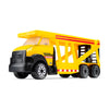 Tonka Steel Classics, Classic Car Carrier - Made with Steel and Sturdy Plastic, Yellow Friction Powered, Boys and Girls, Toddler
