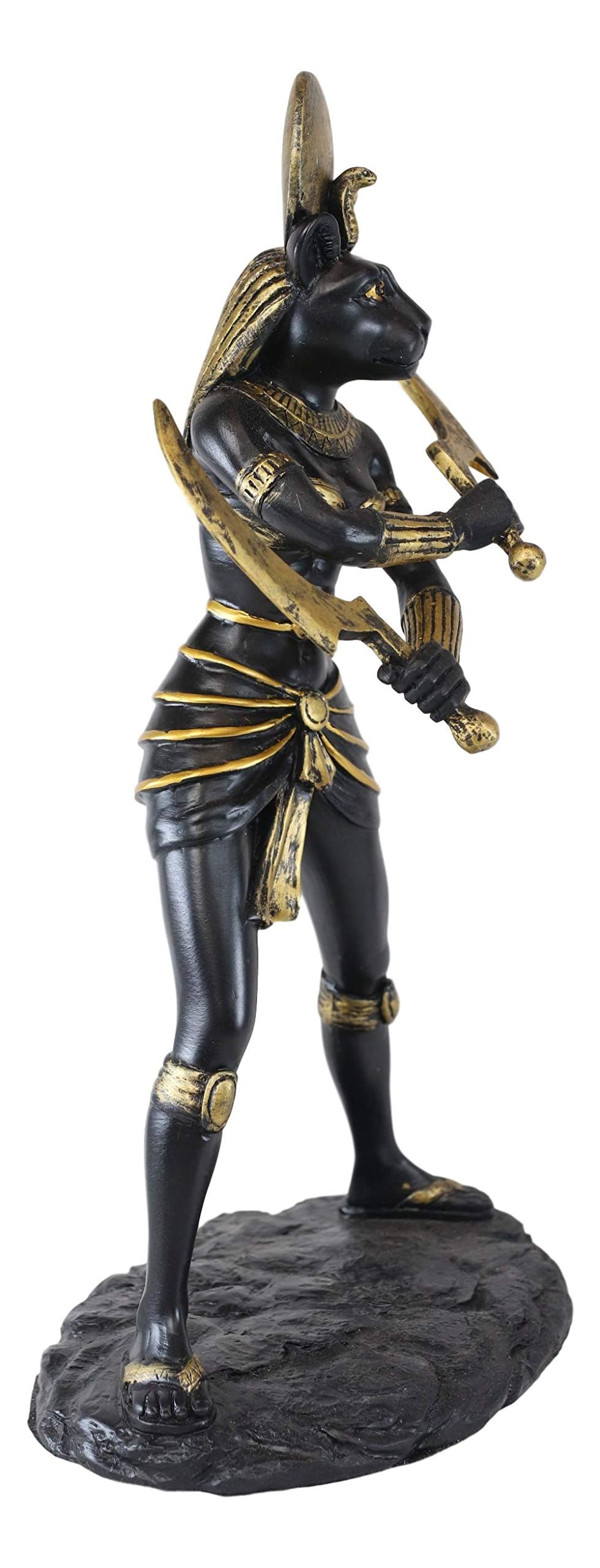 Ebros Gift Classical Egyptian Sun Goddess Sekhmet Figurine 11' H Warrior Huntress Lioness Sachmis Sculpture Gods Of Egypt Deity Of Victory And Healing