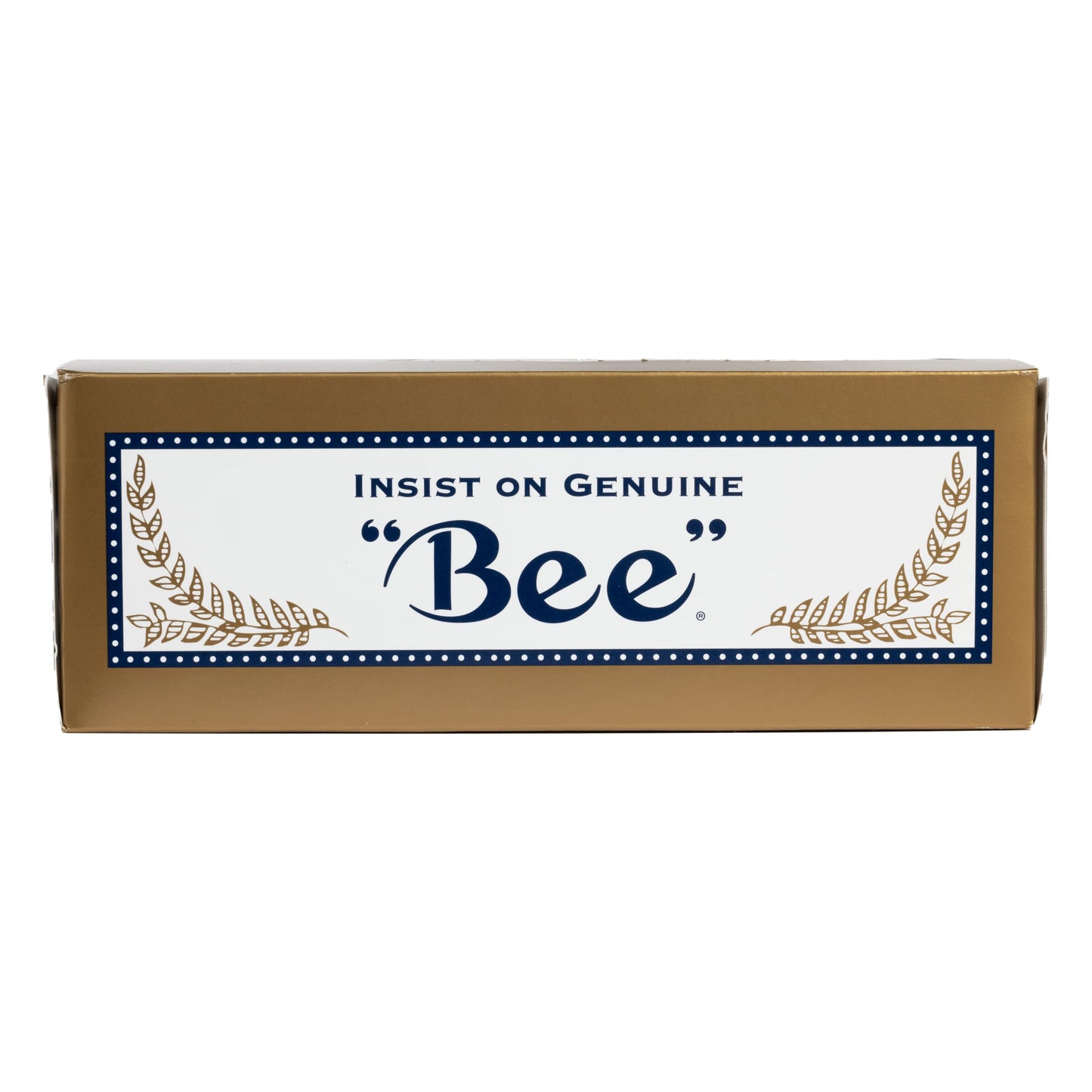Bee Gold Standard Premium Poker Playing Cards, 12 Pack, Standard Index Casino Quality Card Decks