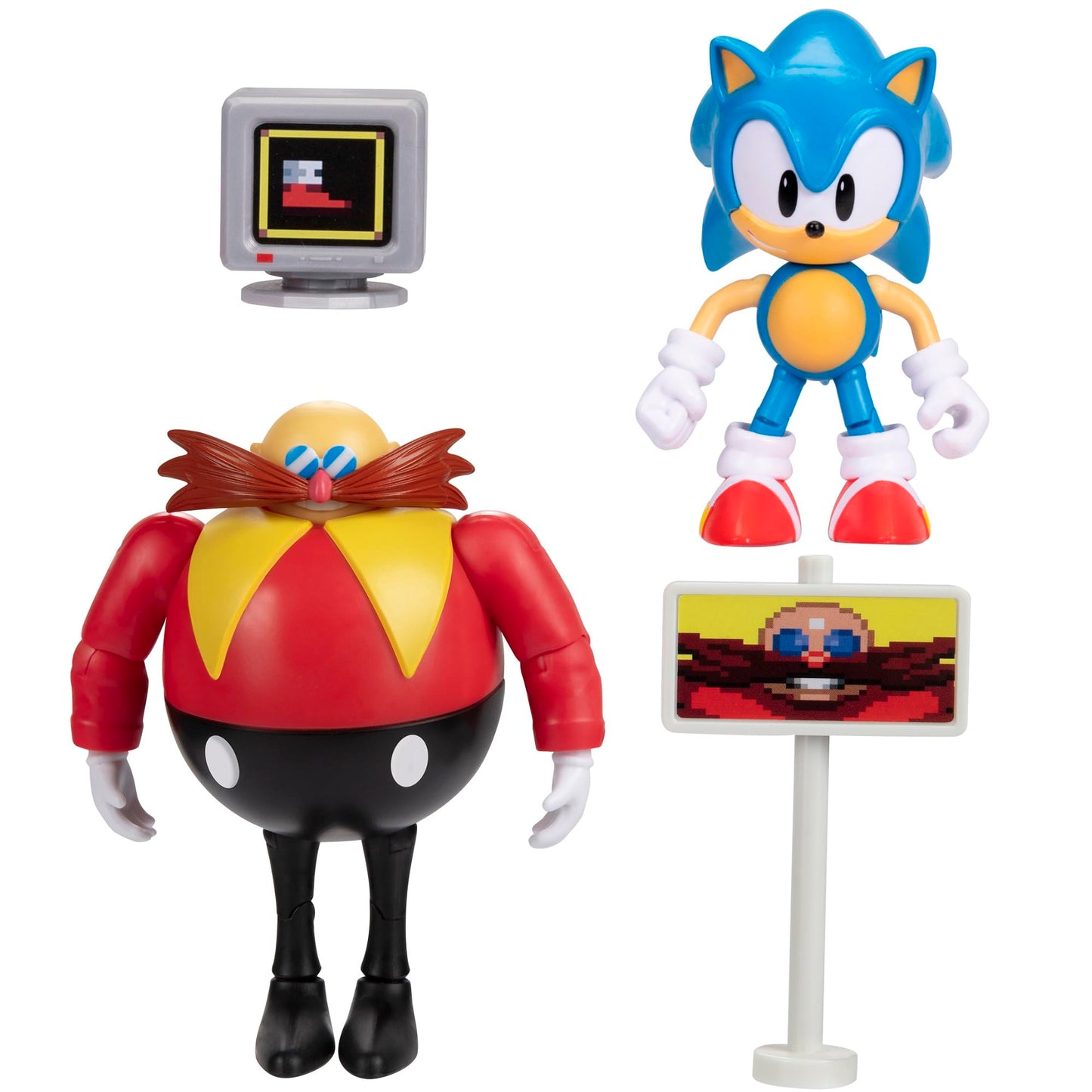 JAKKS Pacific Sonic The Hedgehog 4 Articulated Action Figures Wave #19 2-Pack