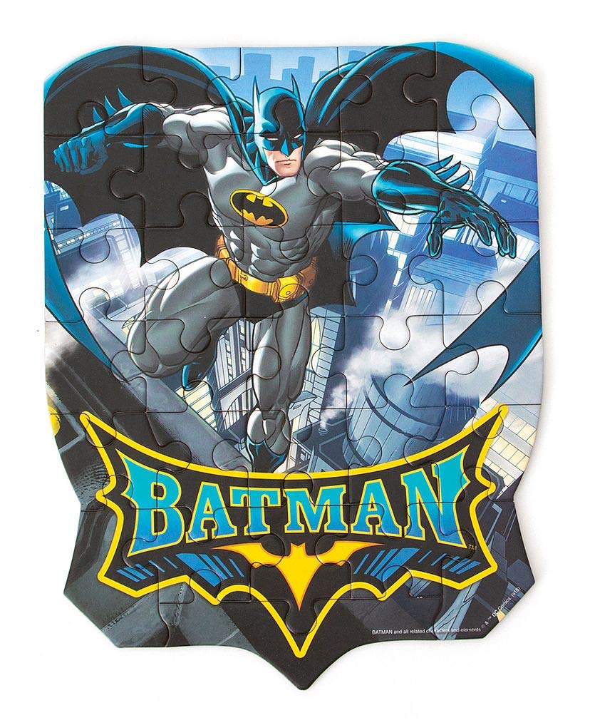 Playhouse Dc Comics Batman 31-Piece Die-Cut Shaped Mini Puzzle For Kids