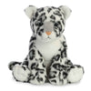 Aurora Snow Leopard Stuffed Animal - 12 Inch White - Polyester - Model 80942 - Learning Fun for Global Exploration