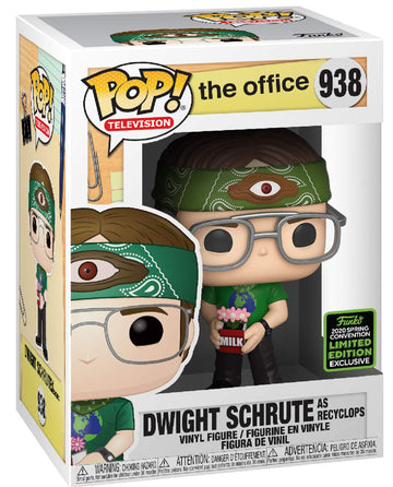 Pop 2020 Eccc Shared Exclusive 938 Dwight As Recyclops