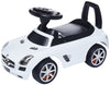 DORSA Mercedes Benz Push Car - White, One Size, Plastic Ride On Toy for Kids