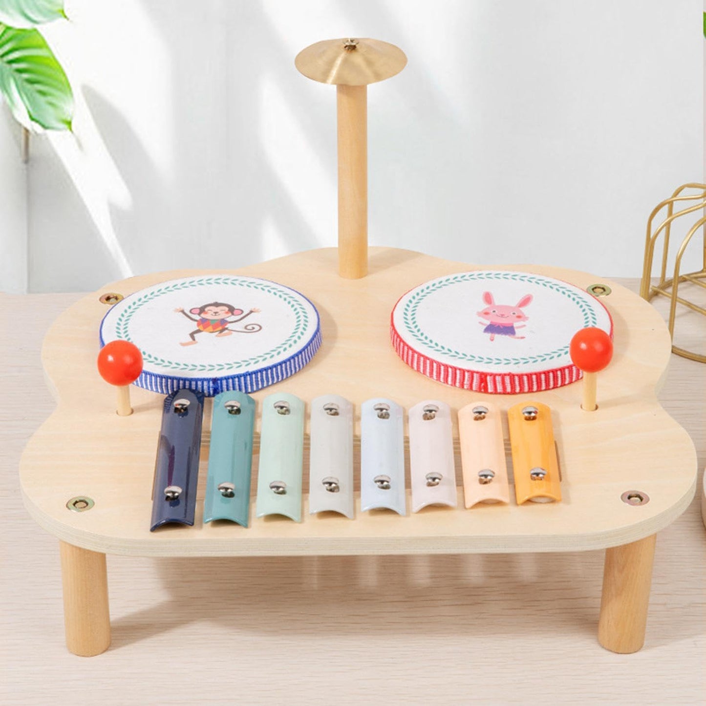 Fashion My Day Wooden Musical Toy Wood Wooden Percussion Instrument For Toddlers Gifts Baby