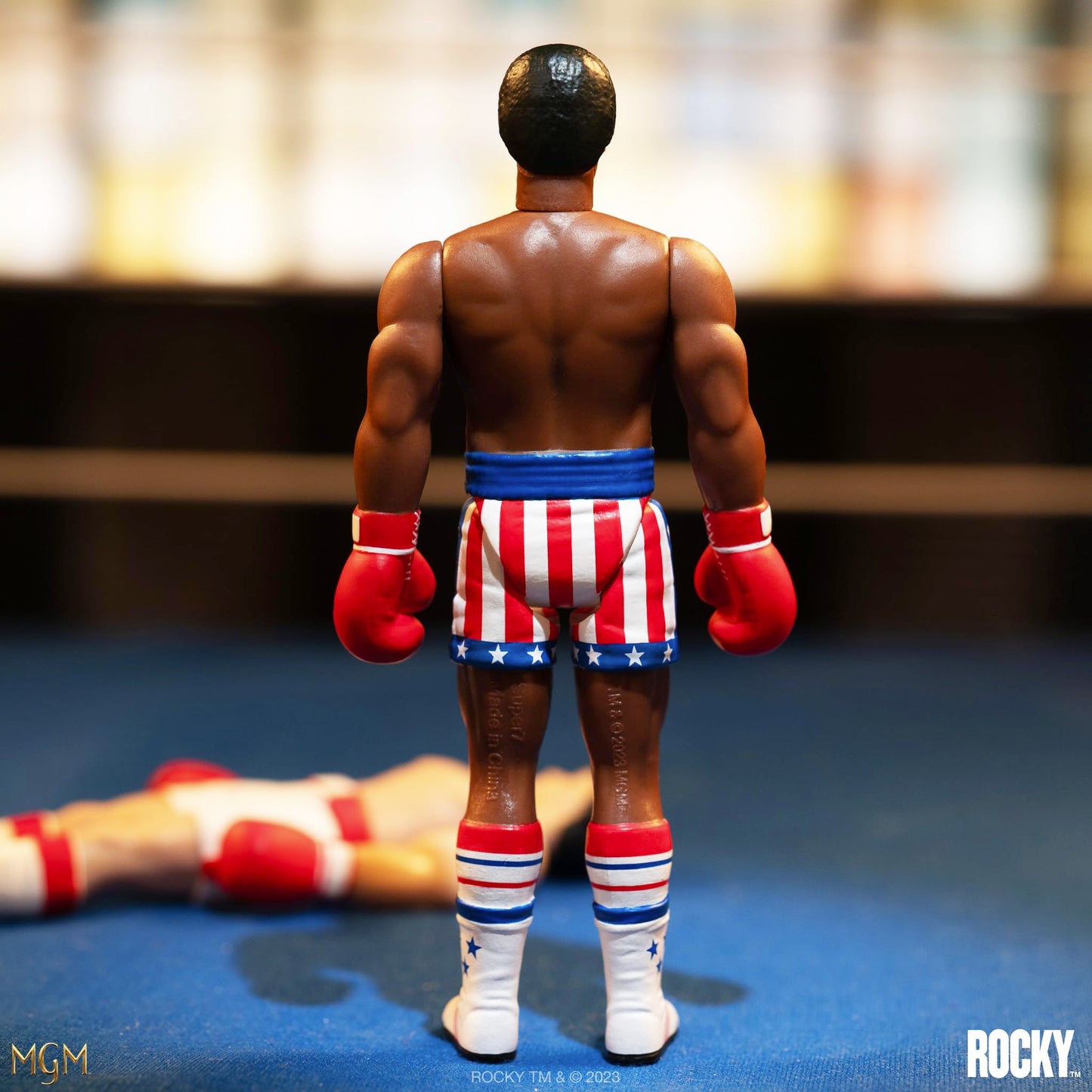Super7 Rocky Apollo Creed (Boxing) - 3.75' Rocky Action Figure Classic Movie Collectibles And Retro Toys