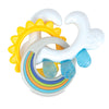 Nuby Cloud Teether - Silicone Rainbow Links for 3+ Months - Pack of 1