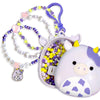 Squishmallows Original Bubba The Cow Bracelet Kit, Bracelet Making Kit, Friendship Bracelet Kit, Charm Bracelet, Charm Bracelet