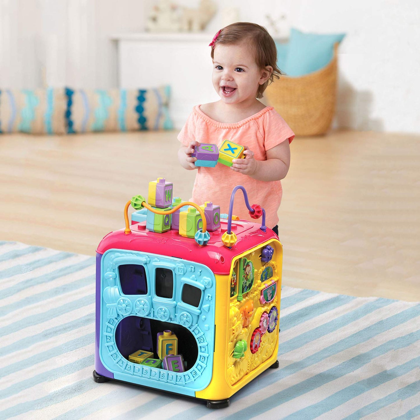 Vtech Ultimate Alphabet Activity Cube, Pink