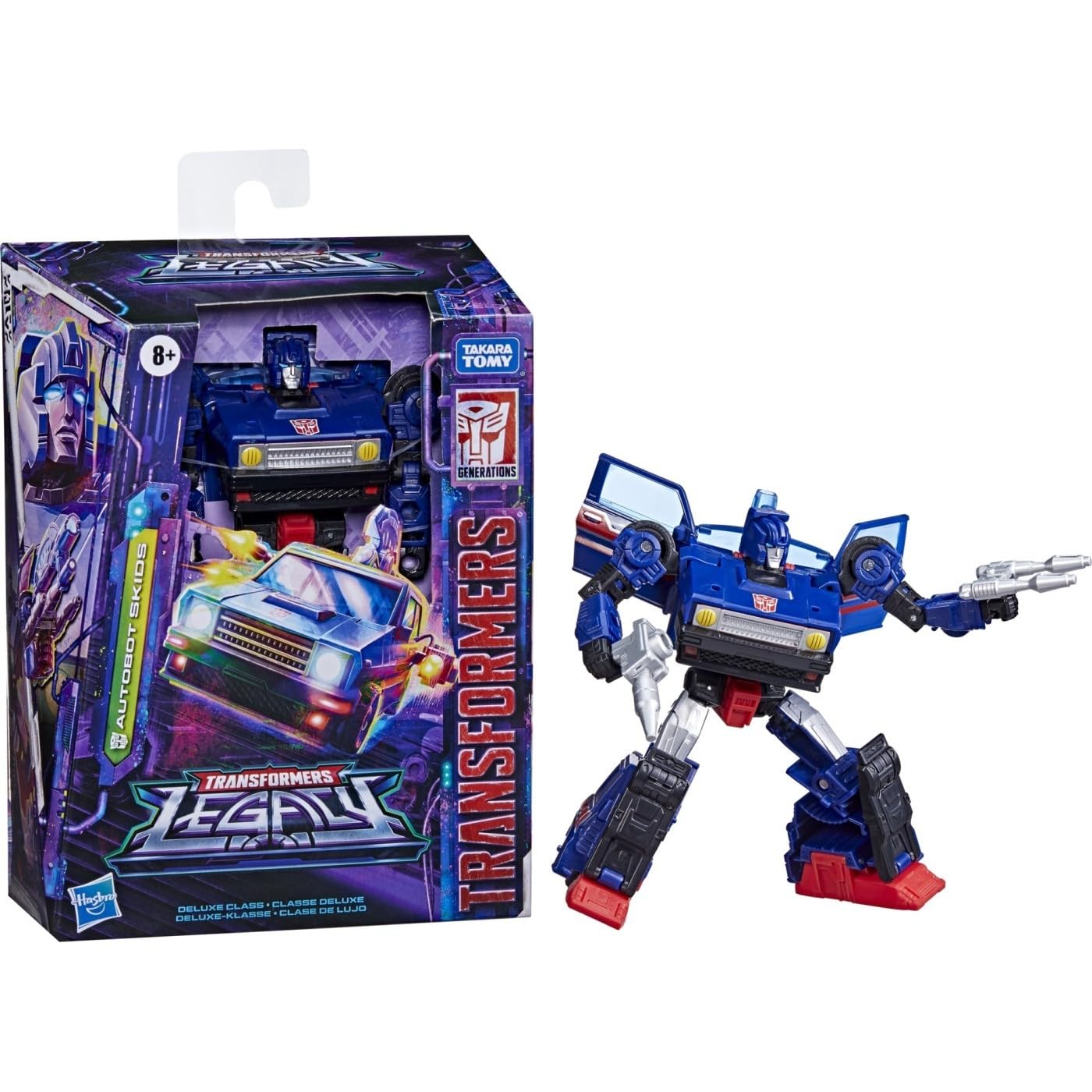 Transformers Toys Generations Legacy Deluxe Autobot Skids Action Figure - Kids Ages 8 And Up, 5.5-Inch