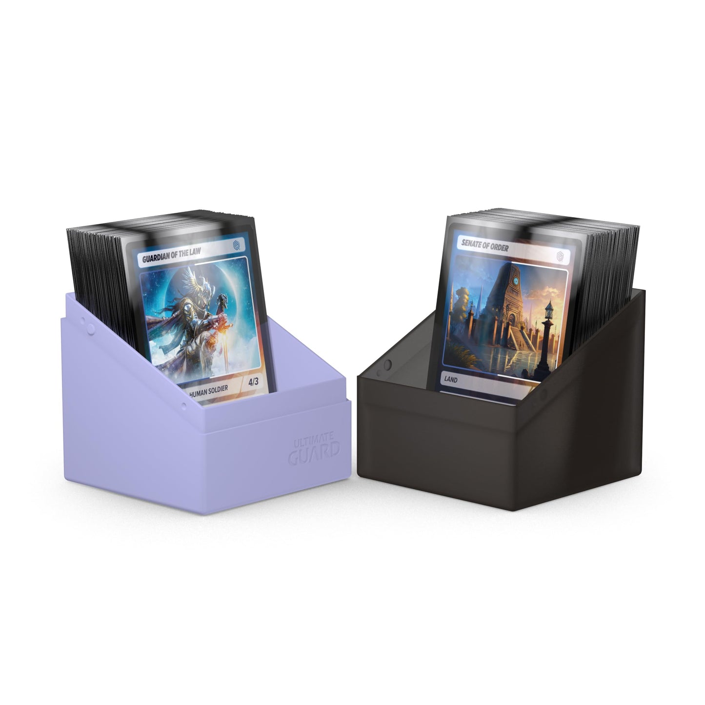 Ultimate Guard Exlcusive Boulder Druidic Secrets 100+, Deck Case For 100 Double-Sleeved Tcg Cards, Nubis, Secure & Durable Storage For Trading Card Games