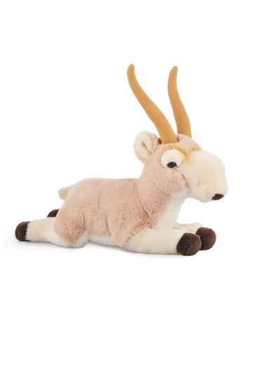 Niuhoulu Saiga Antelope Stuffed Animals Soft Plush Toy Kids Cuddly Fluffy Plushie Doll For Girls Boys Babies Toddlers Girlfriend