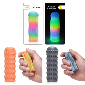 3Pcs Little Ouchies Fidget Keychain For Adults,Spiky Grippie Stim Sensory Toy | Pain Relief & Anxiety Stress Relief |Tactile Fid