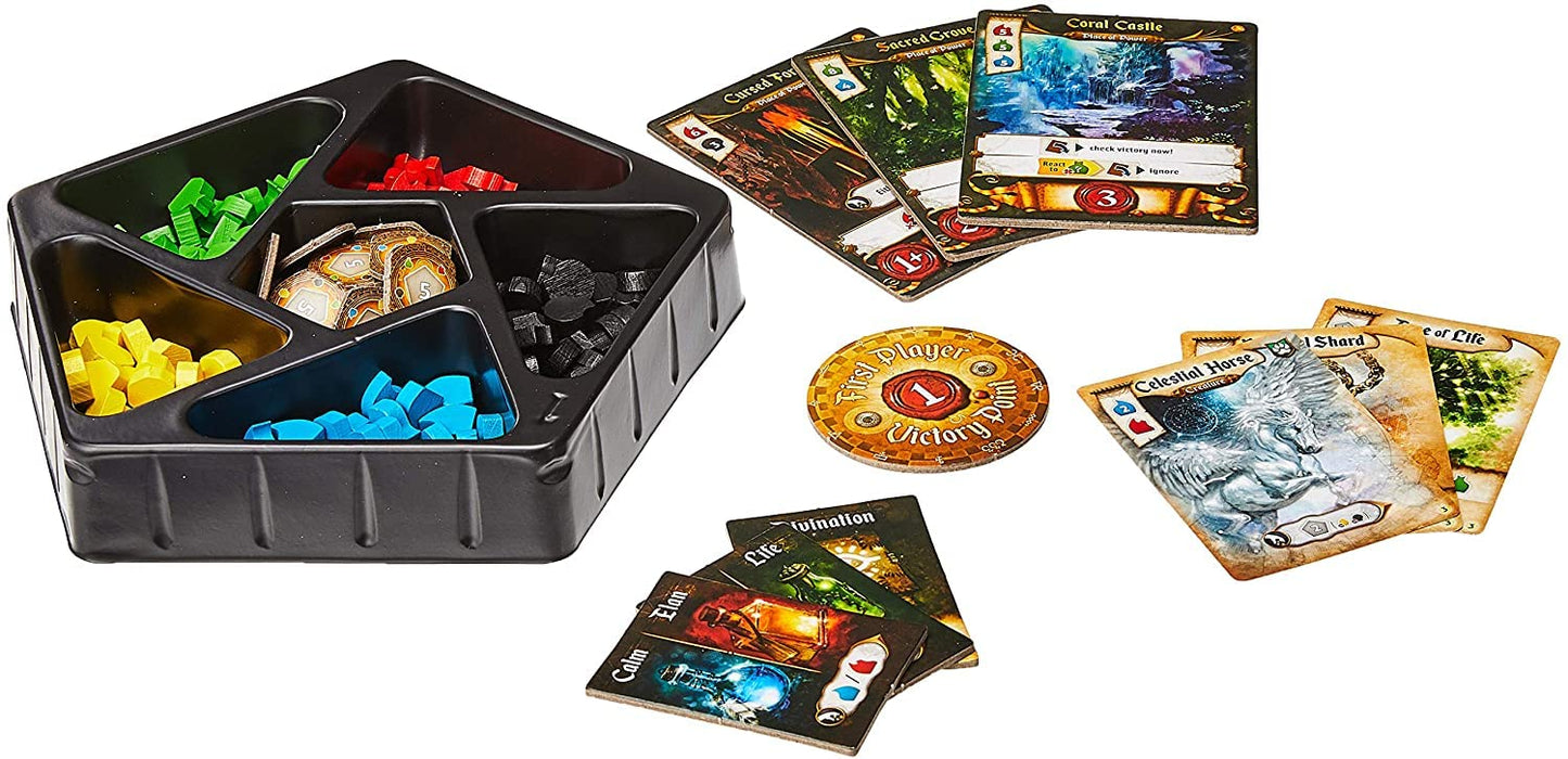 Sand Castle Games Res Arcana Board Game - Fantasy Strategy Game for 2-4 Players, Ages 14+, 30-60 Min Playtime, Various Colors, Model RA0101