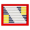 Learning Resources 2-Color Desktop Abacus, Math Concepts, Ages 5+, Red Frame, Multicolor, Model LER4335