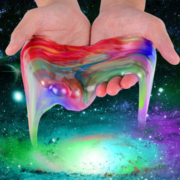 Imelitoy Galaxy Slime 48 Pack, Kids Slime Party Favors, Classroom Prize, Christmas Goodie Bag Stuffers, Valentine For Kids, Supe