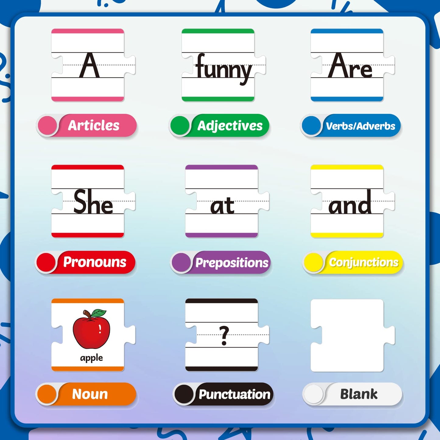 Aizweb Sentence Building,Sight Word Games For Kindergarten 1St 2Nd Grade Classroom Must Haves,Montessori Phonics Reading Learning Games,Speech Therapy Special Education Manipulative Toy For Teacher
