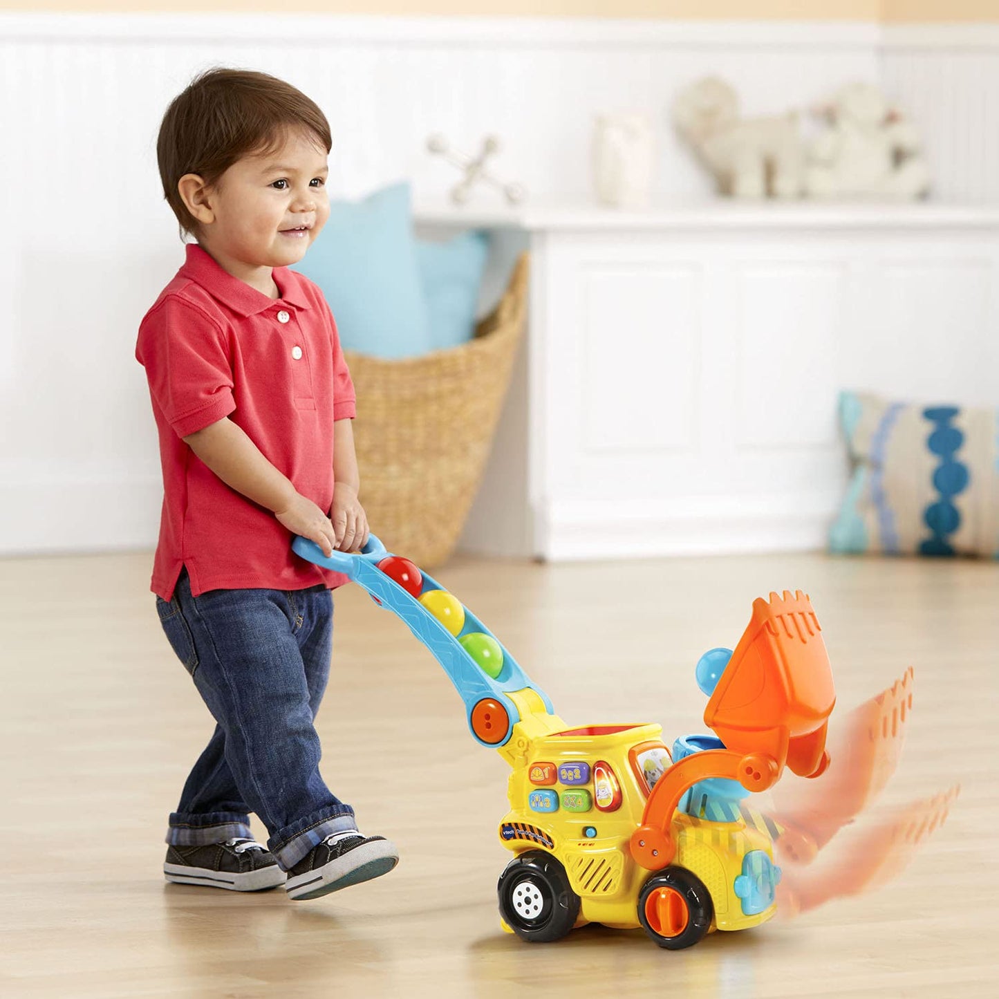 Vtech Pop-A-Balls Push & Pop Bulldozer