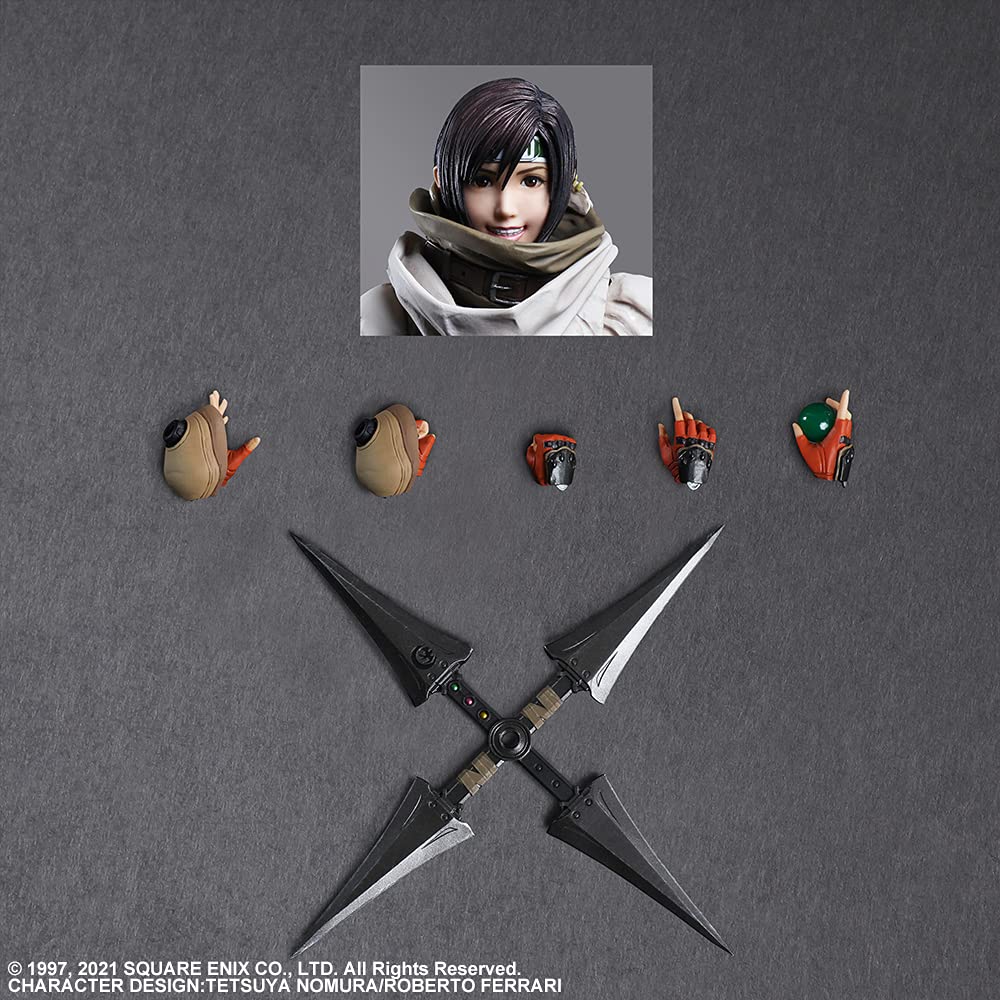 Square Enix Final Fantasy Vii Remake Intergrade Play Arts Kai Action Figure - Yuffie Kisaragi