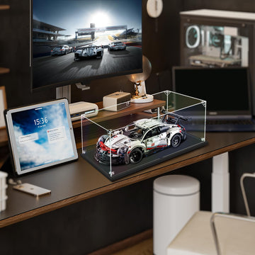 3Mm Clear Acrylic Display Case For 1:18 Scale Vehicle Model, Thickened Acrylic Display Box For Lego Model Cars Lego 42161 / 4213