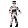 Morph Kids Prisoner Costume Kids Boys Jail Costume Kids Escaped Convict Costume Prison Costume For Kids Halloween Costumes For B