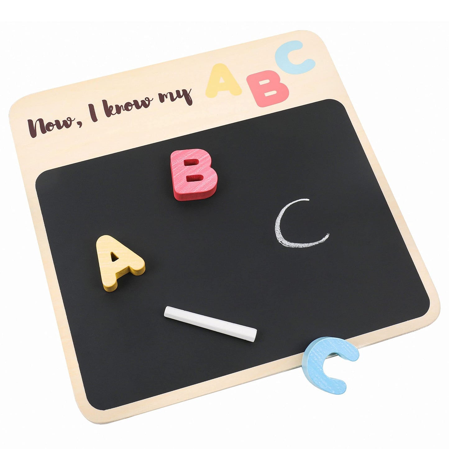 Wonderbee Alphabet Wooden Chunky Puzzle Upper Case