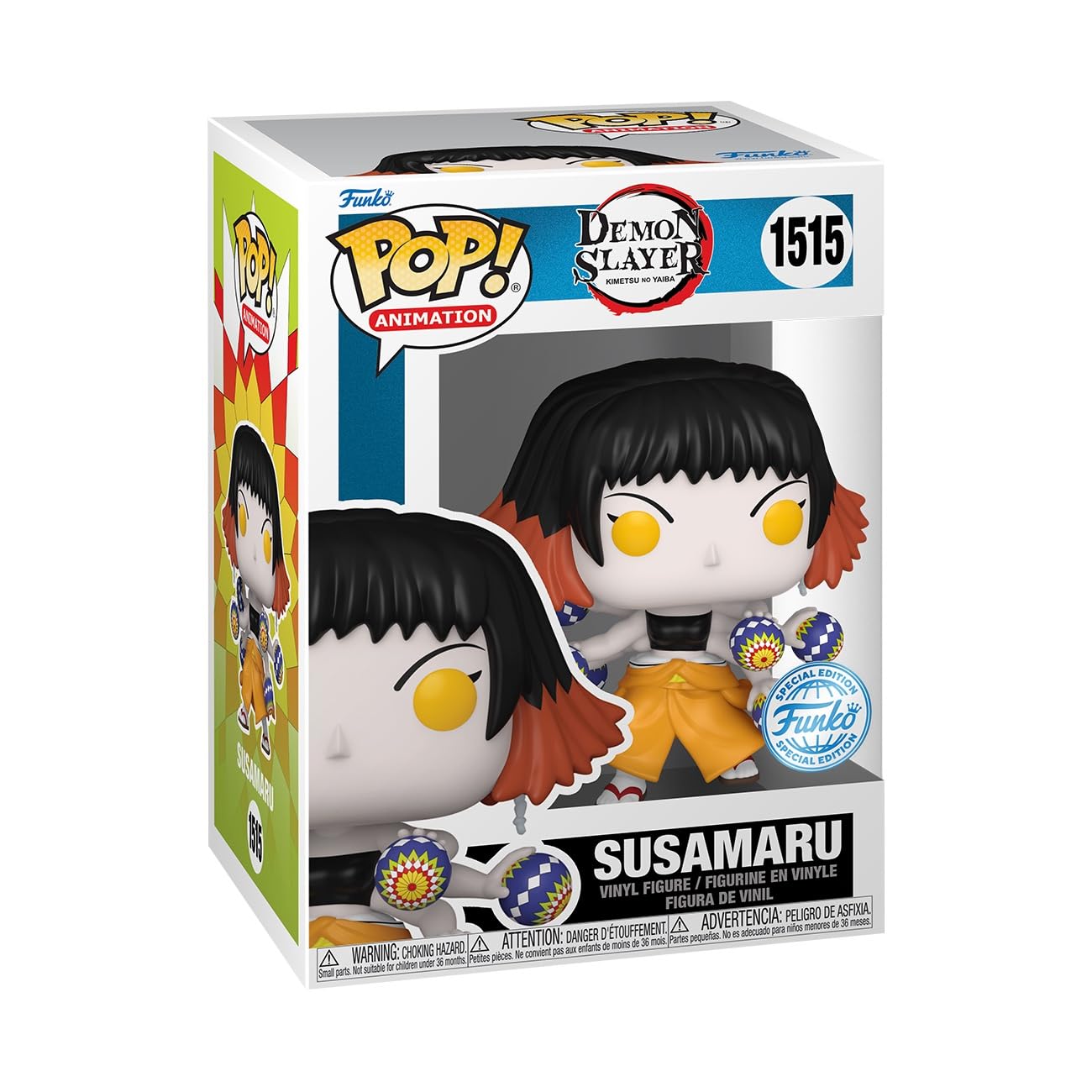 Funko Pop! Animation: Demon Slayer - Susamaru With Temari Balls Shop Exclusive