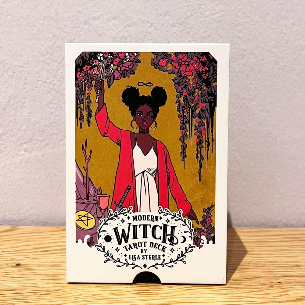 Ayme Tarot Cards 78 Pieces The Modern Witch Tarot Card Game Deck Fortune Telling Game For Beginners, Adults (Style 3)