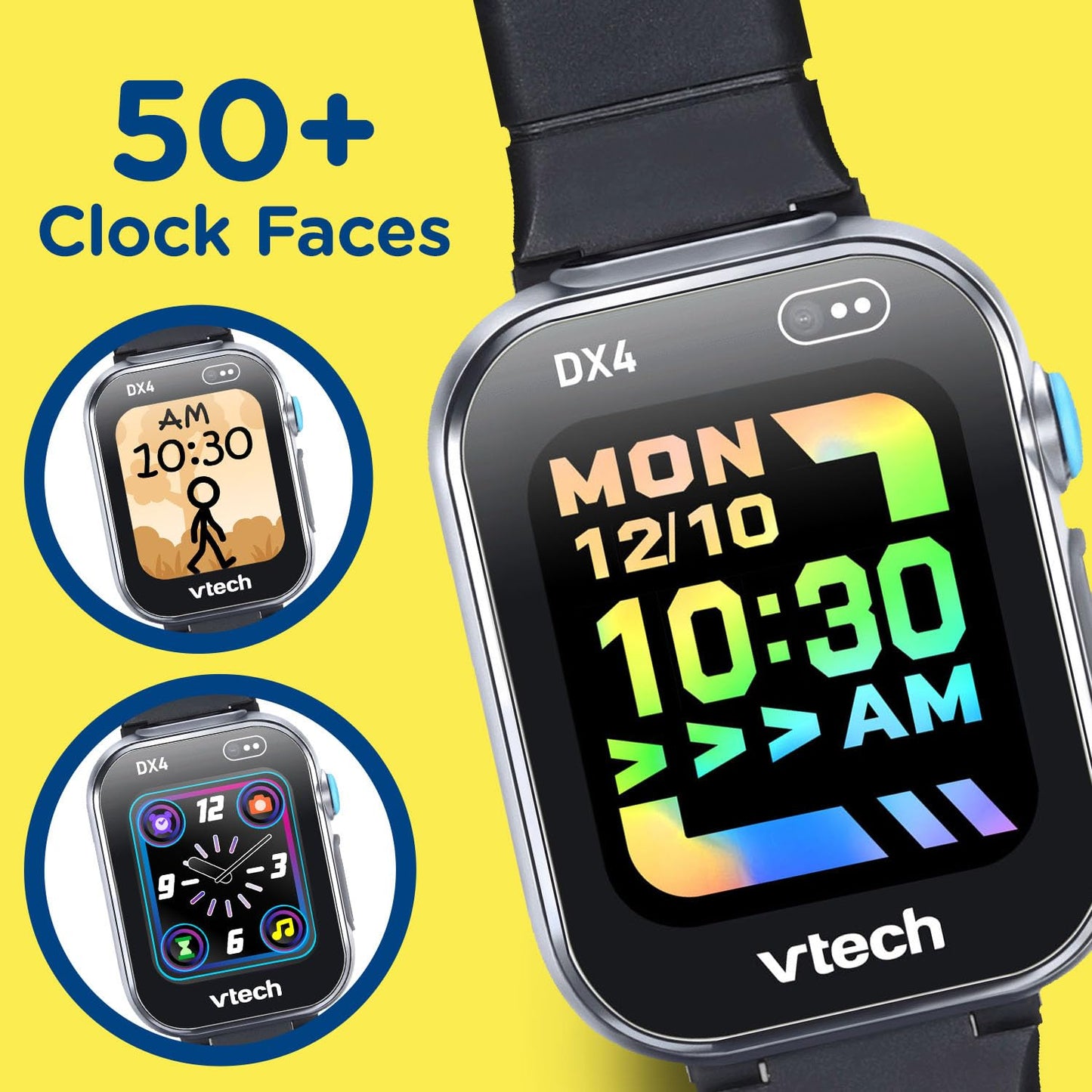 Vtech Kidizoom Smartwatch Dx4, Black