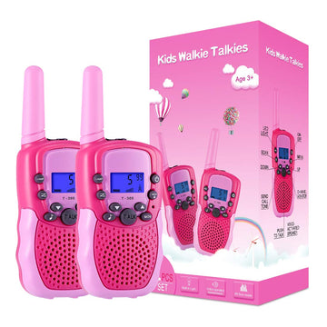 Selieve Toys For 3-12 Year Old Girls Boys, Walkie Talkies For Kids 22 Channels 2 Way Radio Toy With Backlit Lcd Flashlight, 3 Mi
