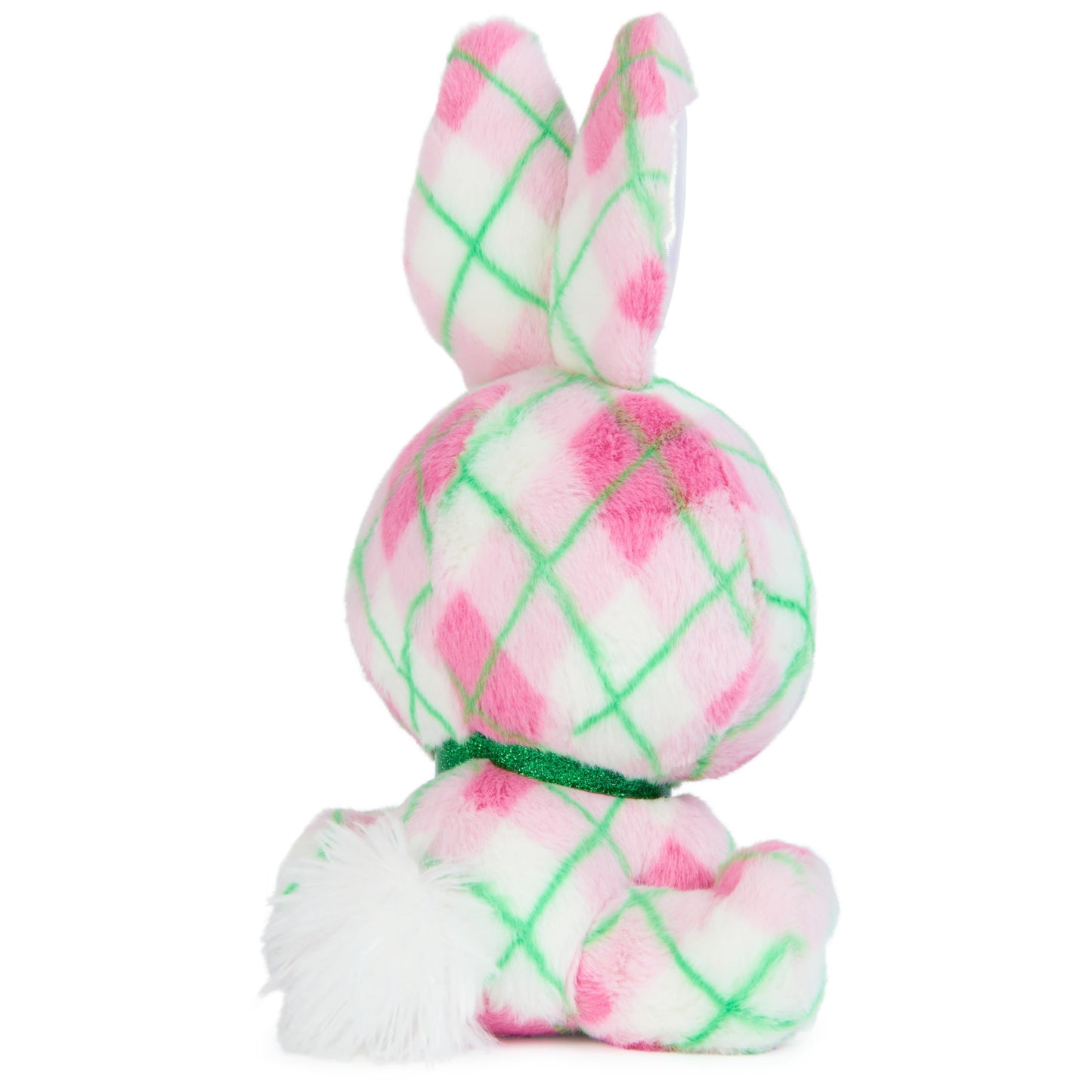 P.Lushes Pets Kennedy Karrats Designer Fashion Plush Toy, Collectible Bunny Stuffed Animal, Pink And Green, 6