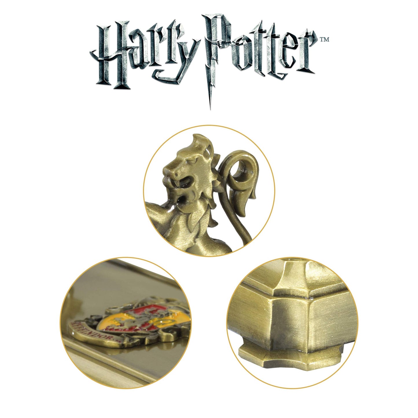 The Noble Collection Harry Potter Gryffindor Wand Stand - Medium Multicoloured Metalldruckguss Model Z885220
