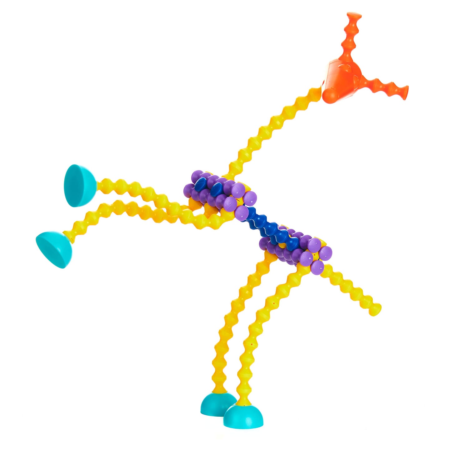 Playstix Flexible Set Construction Toy Building Blocks 68 Piece Kit