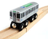 Munipals Chicago Transit Authority Wooden Railway Green Line-Child Safe And Tested Wood Toy Train