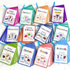 Lachilly 12 Themes Learning Flashcards, High Frequency Words, Beginning Reading, Kindergarten To 1St Grade, Esl Teaching Materia