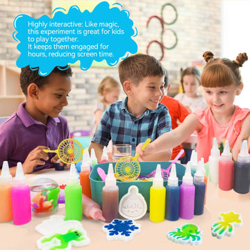 Yichushisu Aqua Fairy Water Gel Refill Kit For Kids-Magic Water Elf Toy-Water Pets Diy Squishy Maker Kit-Craft Kits For Kids-Bir