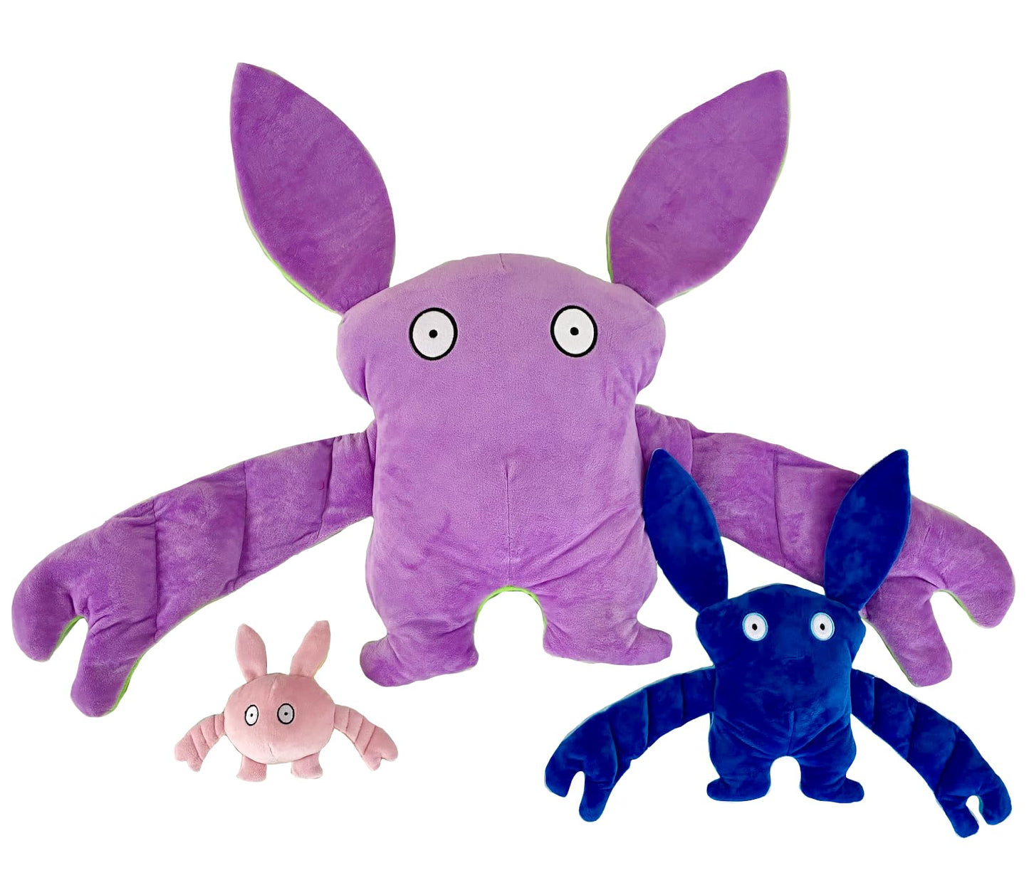 Bumpas 3 Pack Includes: Weighted Stuffed Pillow Animal (Shin Shin) with Surprise Bumpaloo & Thumper - Soft & Cuddly Plush for Co