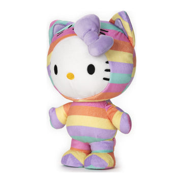 Gund Sanrio Hello Kitty Rainbow Outfit Plush, Premium Stuffed Animal For Ages 1 And Up, 9.5 , Rainbow