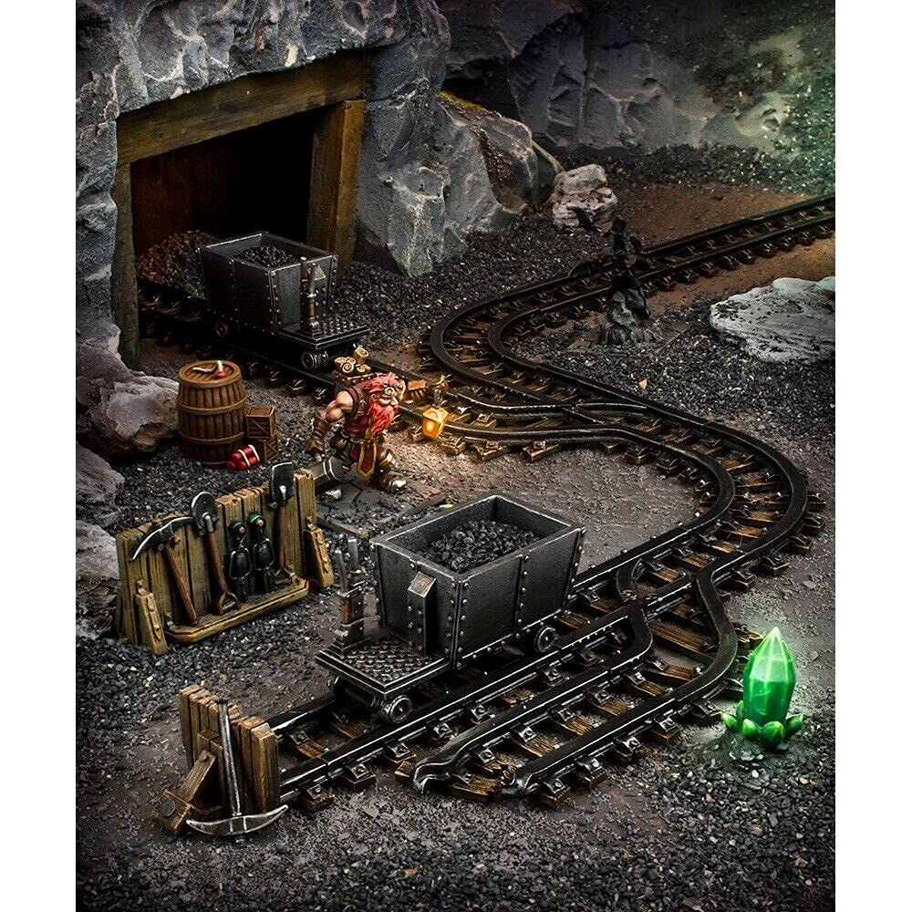 Mantic Games Miniature Game: Terrain Crate - Abandoned Mine Expansion Pack