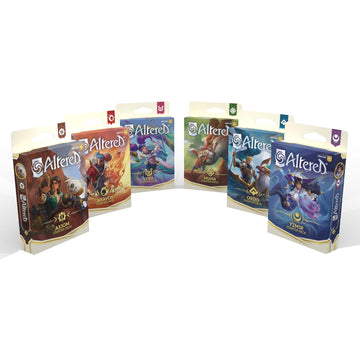 Equinox Altered Beyond The Gates 6-Pack Starter Deck Display - Unique Deck Building, Strategic Non-Combat Gameplay, Collectible